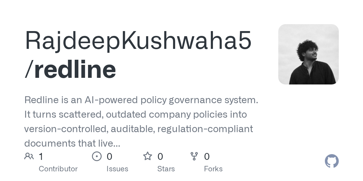 Redline – AI Policy Governance